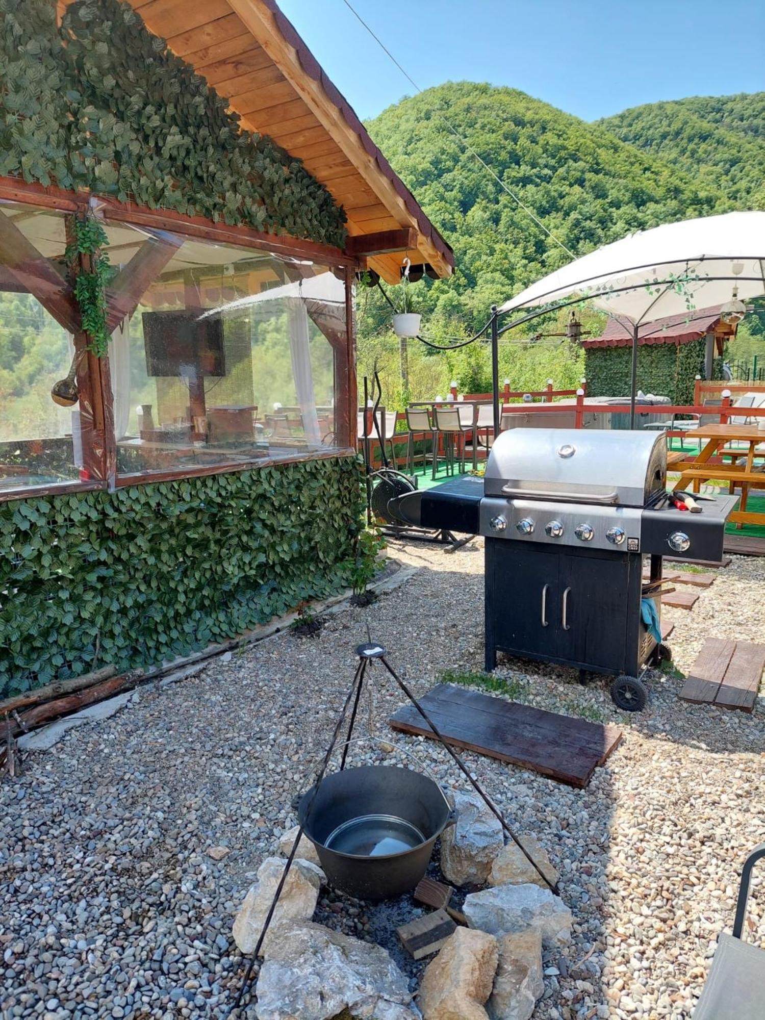 Clisura Dunarii Casutele Danca Ogradina Buitenkant foto